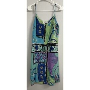 Womens Peppermint Bay Women's Batik Dress Floral Tropical